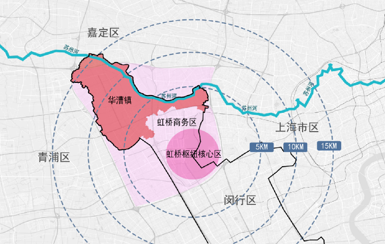 虹桥商务区—华漕镇